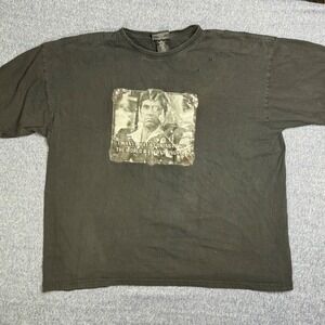 Scarface Clothing Tony Montana I Want What's Coming To Me T Shirt 2XL Distressed